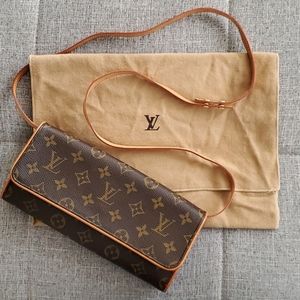 Louis Vuitton Monogram Canvas Pochette Twin GM